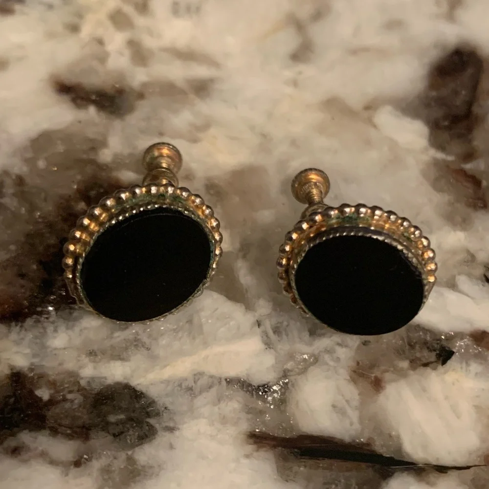 Sterling Silver Vintage Clip-On Earrings - Picture 9 of 9